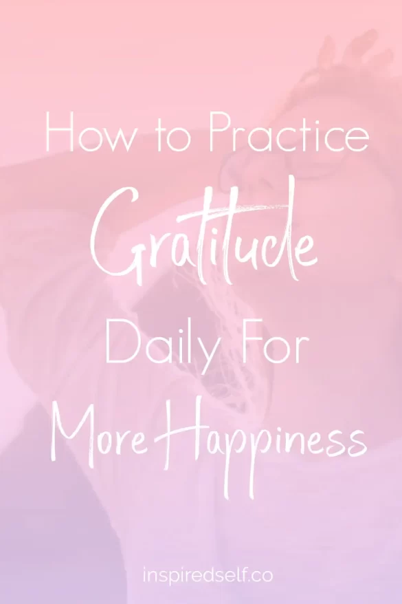 Be grateful for what you have blog graphic