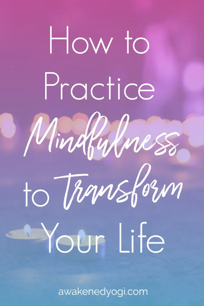 Why mindfulness matters blog graphic for Pinterest